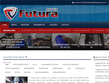 Tablet Screenshot of futuragroup.com.br